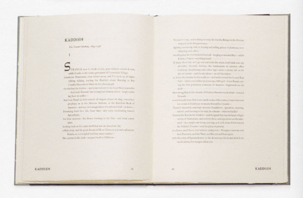 Kaddish, White Shroud, and Black Shroud, by Allen Ginsberg