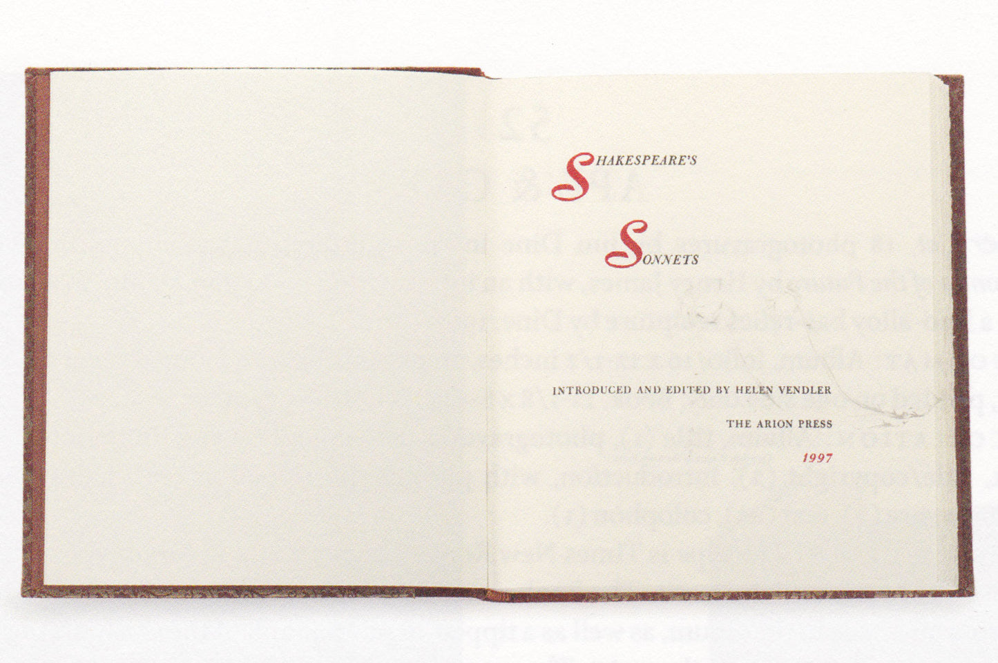 Shakespeare’s Sonnets