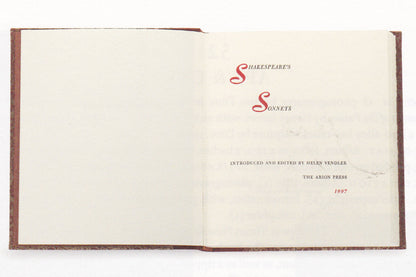 Shakespeare’s Sonnets